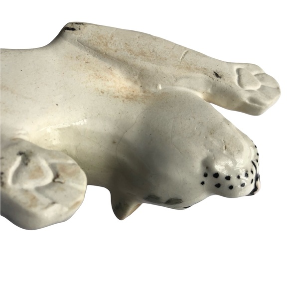 Vintage Mid Century Porcelain
Leopard Cat Figurine Decor - Picture 9 of 16